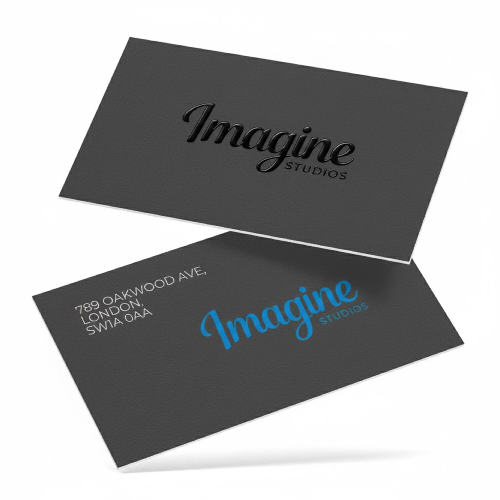 Custom Spot UV Business Cards Printing Abu Dhabi Dubai View 3